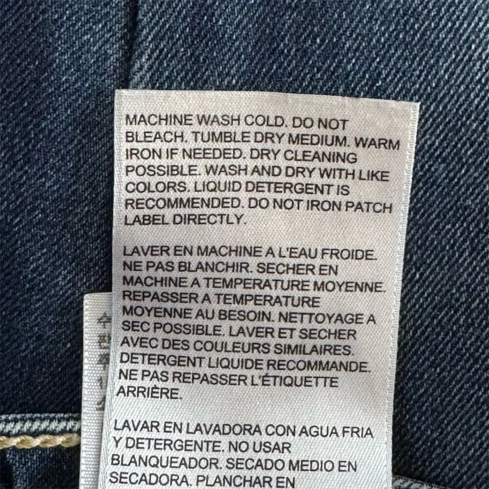 Levi's Revel Demi Curve Skinny Jeans Size 24 Blue Denim Medium Wash - Picture 11 of 11